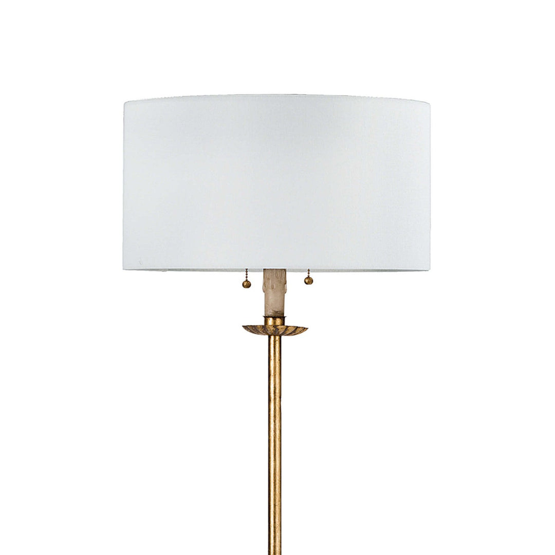 Clove Stem Floor Lamp - Antique Gold Leaf-Regina Andrew Design-RAD-14-1015-Floor Lamps-3-France and Son