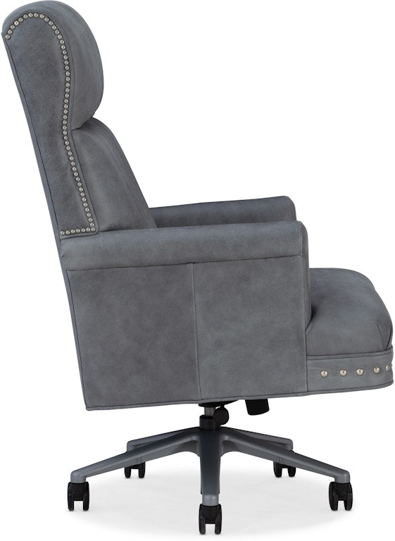 Eden Home Office Swivel Tilt Chair-Bradington Young-BradingtonYoung-140-25EC-906700-45-Task ChairsBlue-2-France and Son
