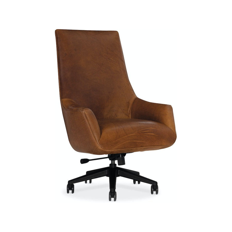 Emilio Home Office Swivel Tilt Chair-Bradington Young-BradingtonYoung-141-25EC-906700-45-Task ChairsBlue-1-France and Son