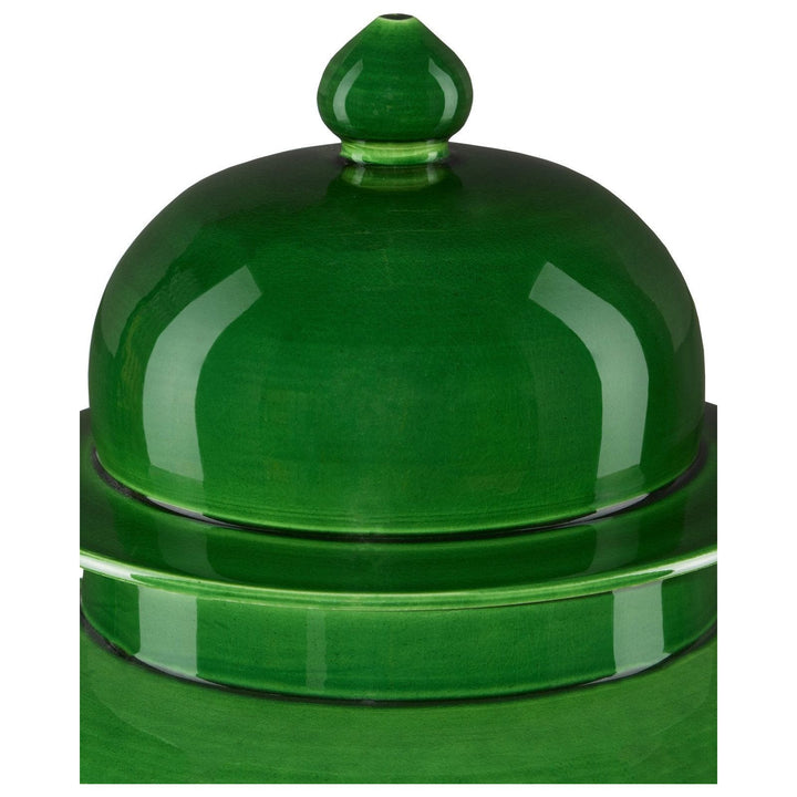 Imperial Large Green Temple Jar