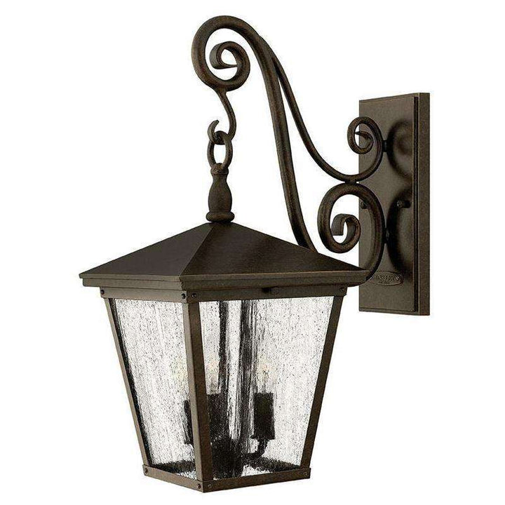 Outdoor Trellis Wall Sconce-Hinkley Lighting-HINKLEY-1434RB-LL-Outdoor Wall SconcesRegency Bronze-2-France and Son