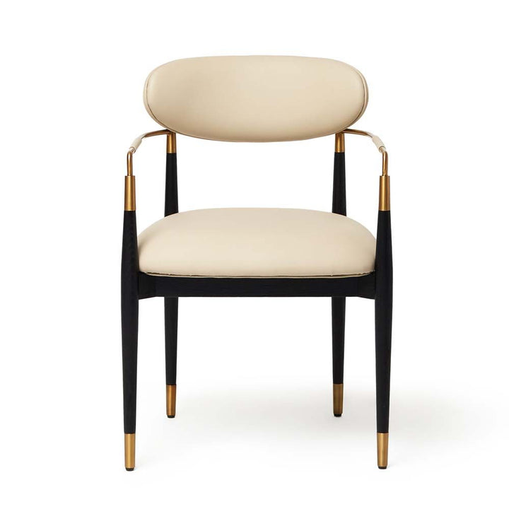 Dining Chairs Cidra Chair - Matte Black/ Latte