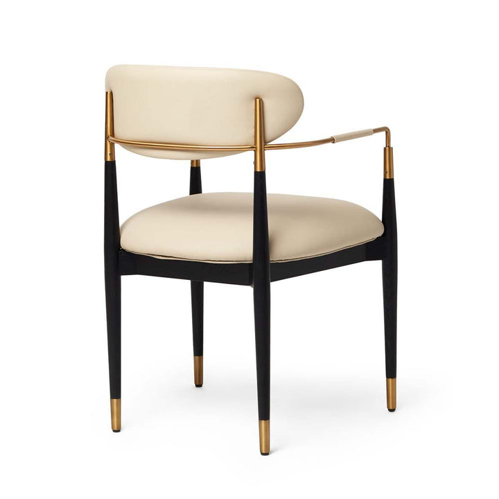 Dining Chairs Cidra Chair - Matte Black/ Latte