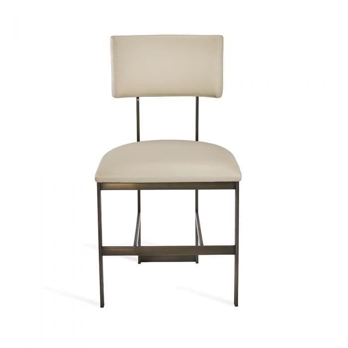 Landon II Dining Chair-Interlude-INTER-145282-Dining ChairsCream Latte-1-France and Son