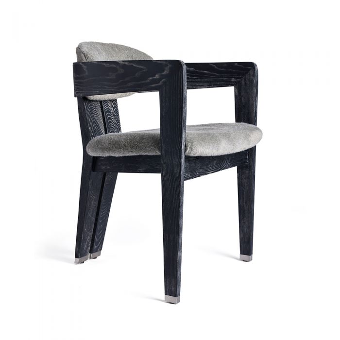 Maryl Dining Chair-Interlude-INTER-145298-Dining ChairsPewter-8-France and Son