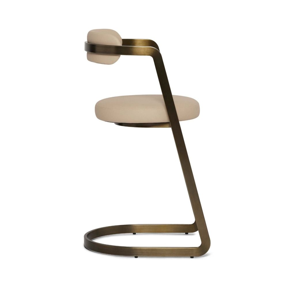 Baldwin Counter Stool - Cream Latte