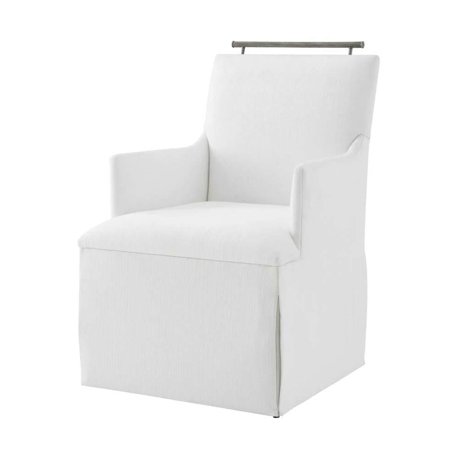 Balboa Upholstered Dining Armchair II-Theodore Alexander-THEO-TA41057.1CFZ-Dining Chairs-1-France and Son