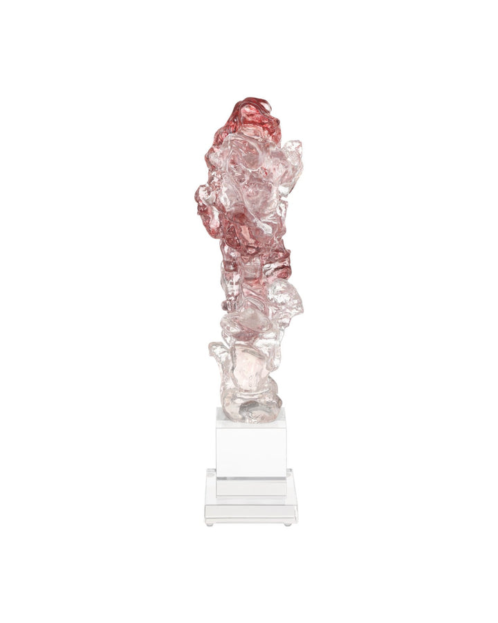 Decorative Objects Faux Rock Crystal Large Sculpture