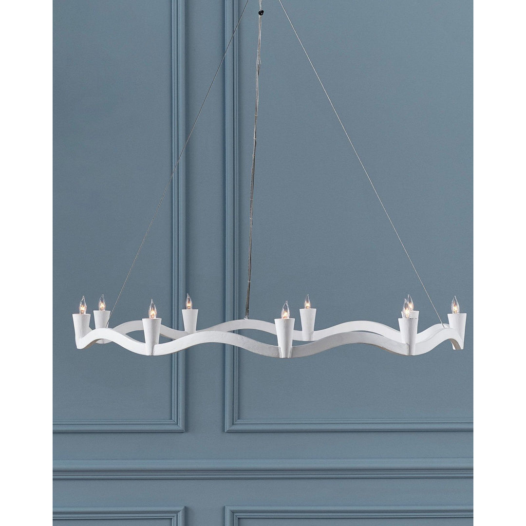 Serpentina White Chandelier