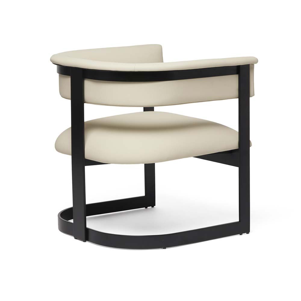 Lounge Chairs Darcy II Lounge Chair - Cream/ Black
