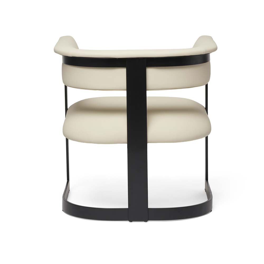 Lounge Chairs Darcy II Lounge Chair - Cream/ Black