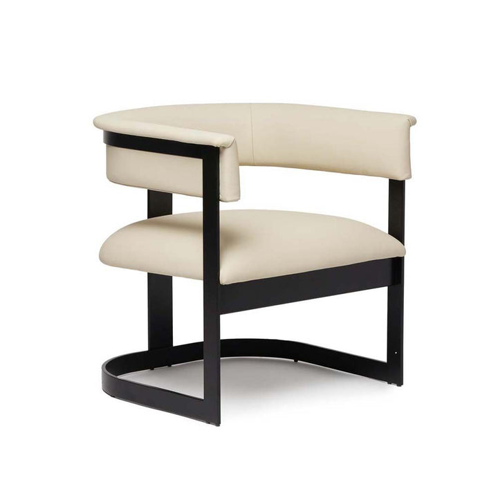 Lounge Chairs Darcy II Lounge Chair - Cream/ Black