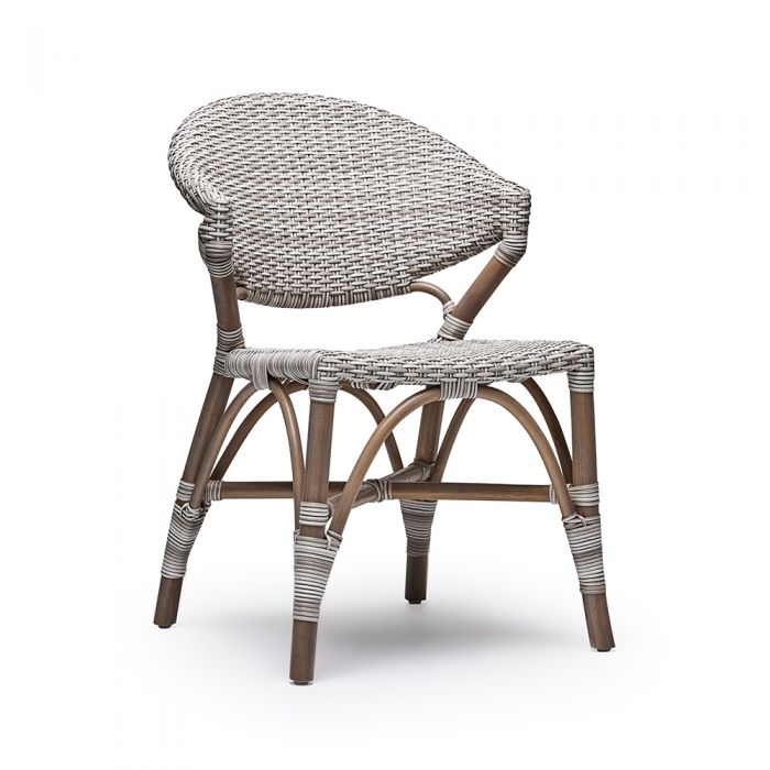 Vero Side Chair - Grey-Interlude-INTER-149943-Dining Chairs-1-France and Son