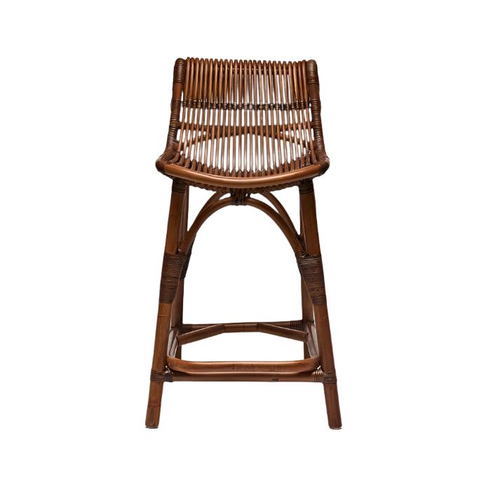 Naples Counter Stool-Interlude-INTER-149947-Bar StoolsAntique Brown-2-France and Son