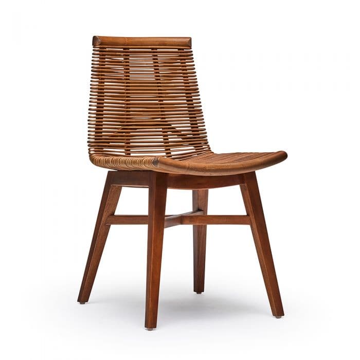 Sanibel Dining Chair-Interlude-INTER-149950-Dining ChairsAntique Brown-1-France and Son