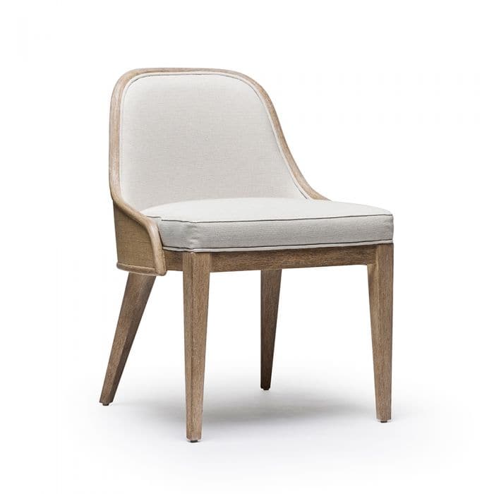 Siesta Dining Chair-Interlude-INTER-149963-Dining ChairsWhite Ceruse-1-France and Son