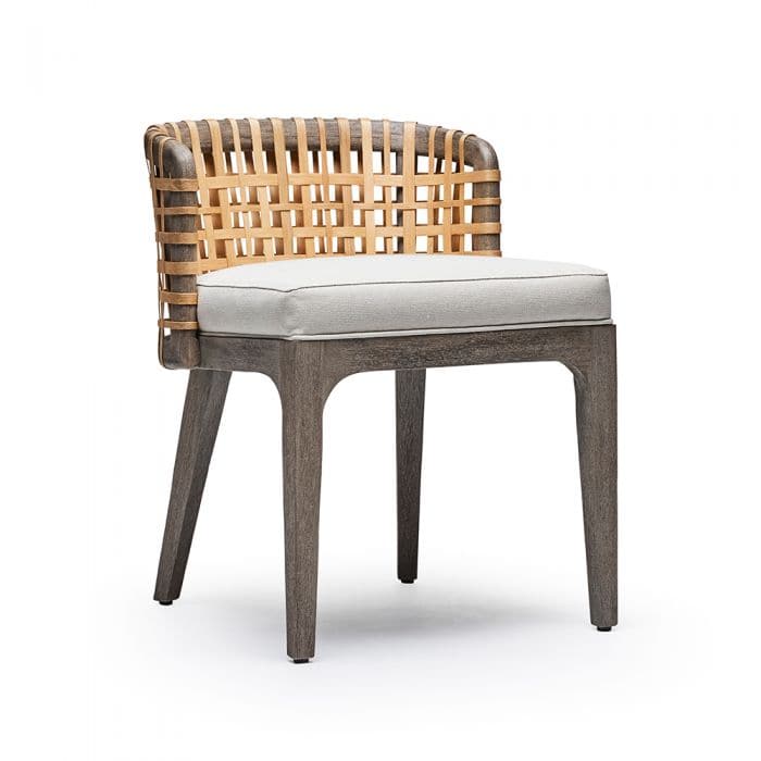 Palms Side Chair-Interlude-INTER-149969-Side TablesGrey Ceruse-1-France and Son