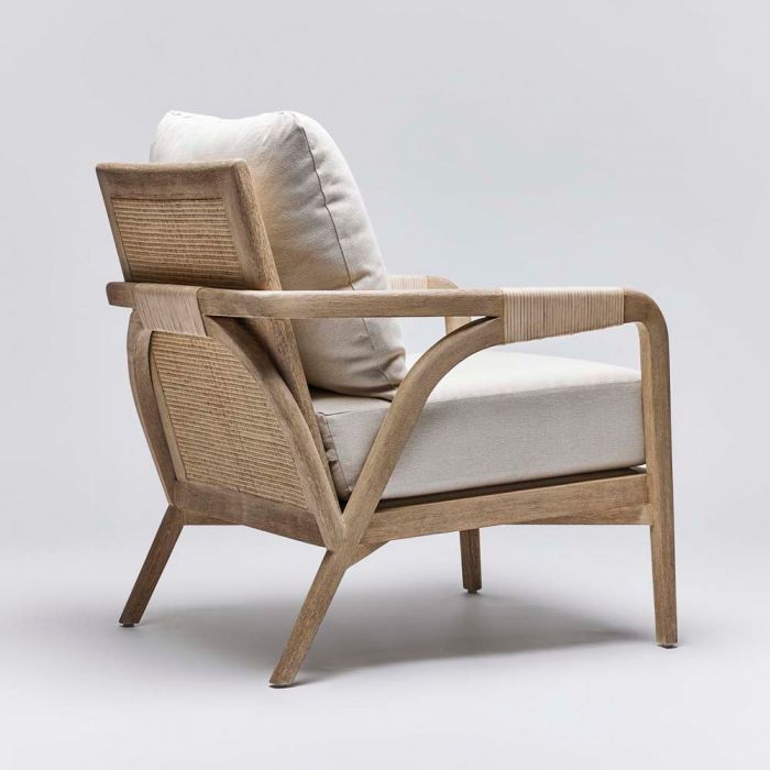 Delray Lounge Chair-Interlude-INTER-149973-Lounge ChairsWhite Ceruse-2-France and Son