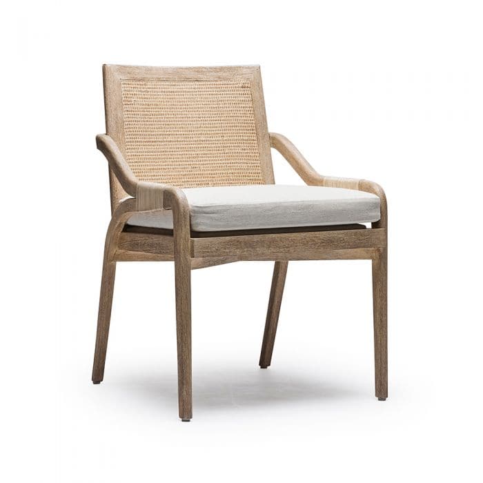 Delray Side Chair-Interlude-INTER-149977-Dining ChairsWhite Ceruse-1-France and Son