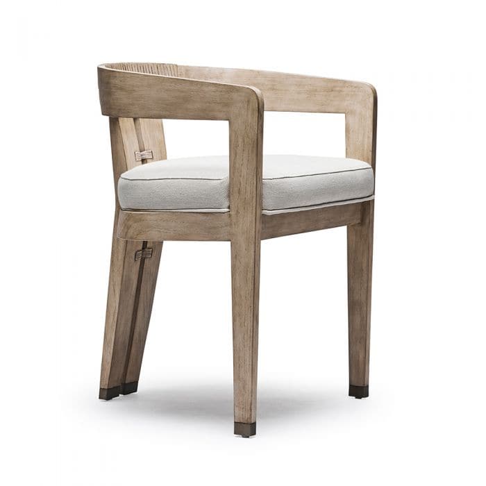 Maryl III Dining Chair-Interlude-INTER-149981-Dining ChairsWashed White-2-France and Son