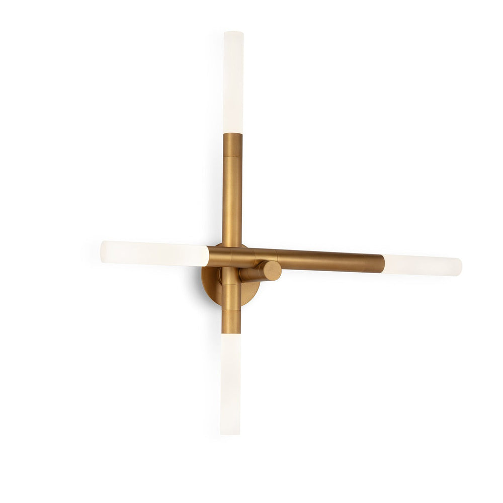 Cass Sconce-Regina Andrew Design-RAD-15-1199NB-Outdoor Wall SconcesNatural Brass-2-France and Son