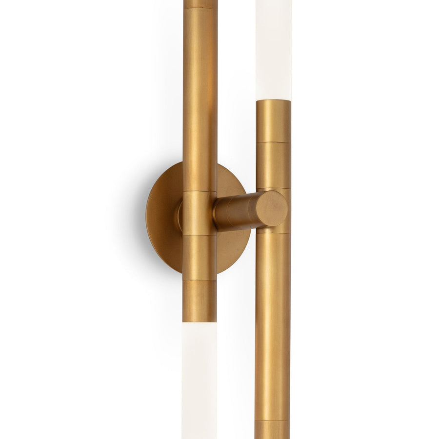 Cass Sconce-Regina Andrew Design-RAD-15-1199NB-Outdoor Wall SconcesNatural Brass-1-France and Son