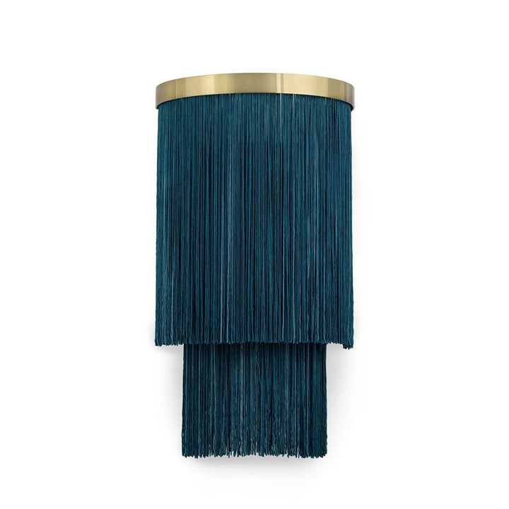 Cabaret Fringe Sconce-Regina Andrew Design-RAD-15-1220BLU-Wall LightingBlue-4-France and Son