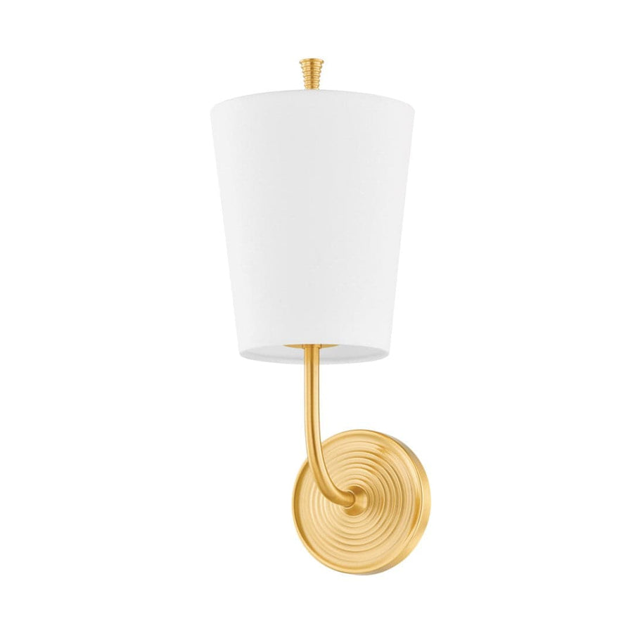 Gladstone Wall Sconce-Hudson Valley-HVL-4116-AGB-Wall LightingAged Brass-1-France and Son