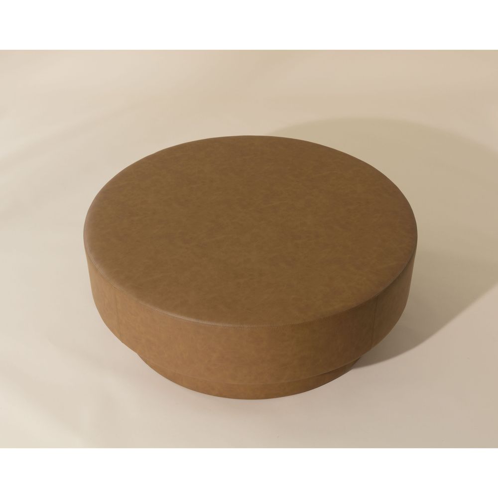 Stools & Ottomans Arlo Ottoman - Milliken Cognac