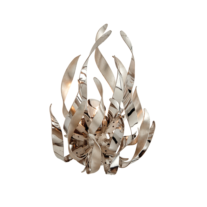 Graffiti Wall Sconce - Silver Leaf