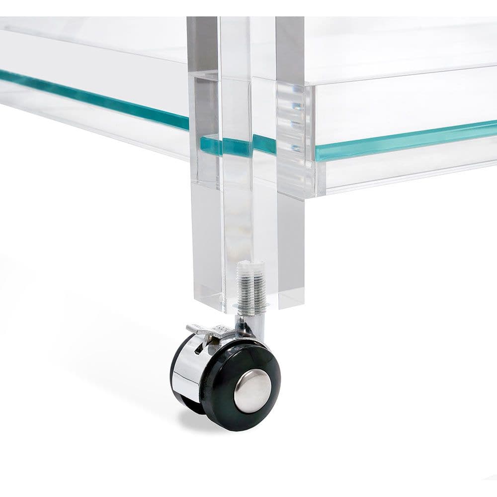 Theodore Bar Cart - Clear