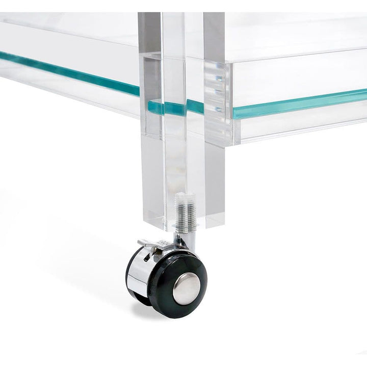 Theodore Bar Cart - Clear