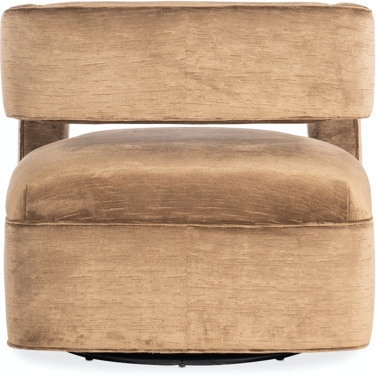 Makani Swivel Chair-Hooker Furniture Custom-HFC-1599-Lounge Chairs-2-France and Son