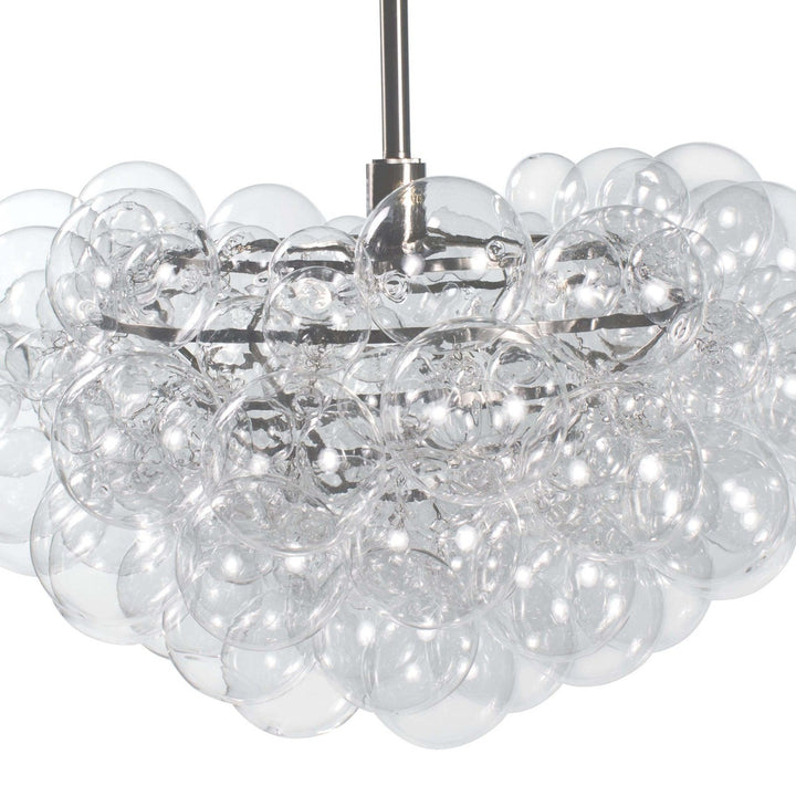 Bubbles Chandelier (Clear)-Regina Andrew Design-RAD-16-1044CLR-Chandeliers-3-France and Son