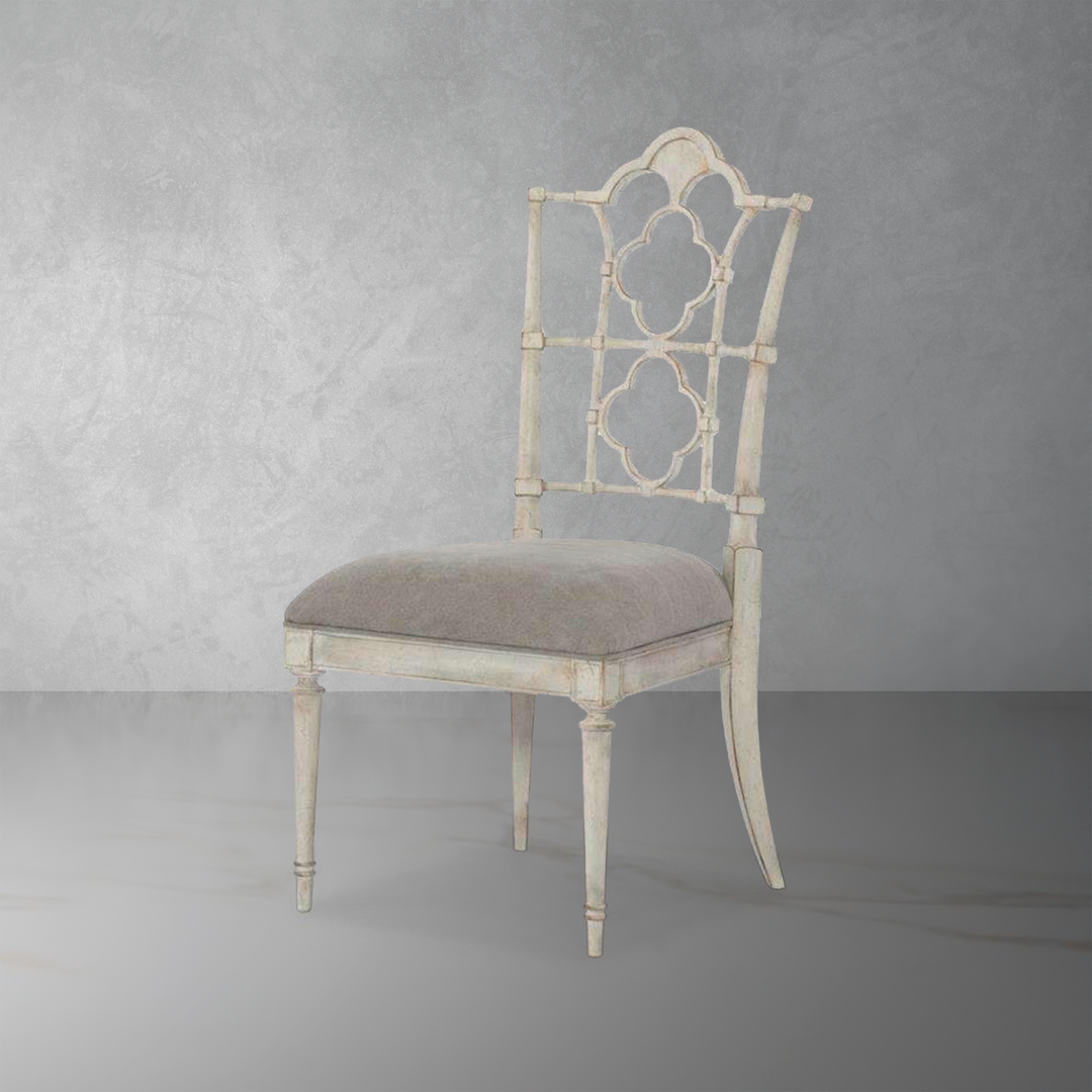 Arabella Side Dining Chair-Hooker-STOCKR-HOOKER-1610-75510-WH-Dining Chairs-1-France and Son