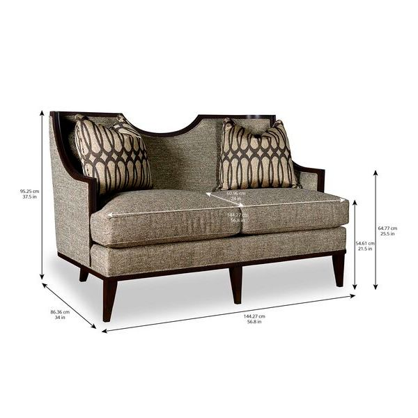 Harper Mineral Loveseat