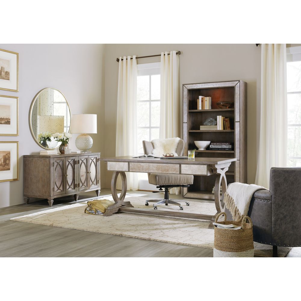 Desks Rustic Glam Trestle Desk