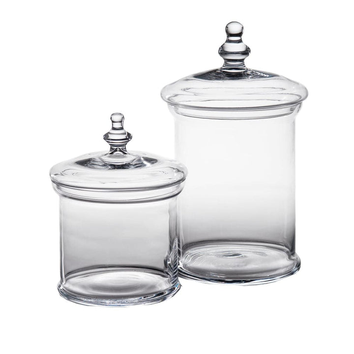 Classic Glass Apothecary Jar-ABIGAILS-ABIGAILS-164304-Decorative ObjectsLarge-3-France and Son