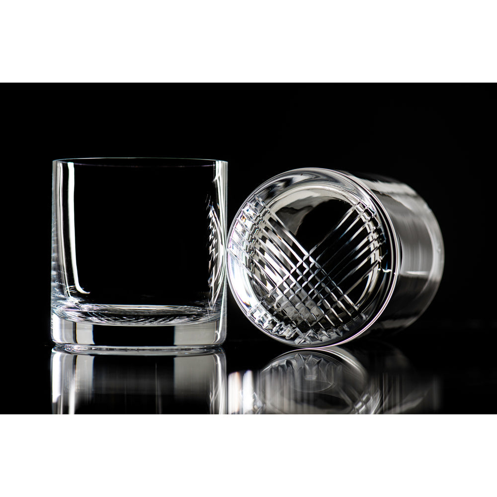 Glass Hi Ball W/ Engraved Design-ABIGAILS-ABIGAILS-164564-Bar Stools-2-France and Son