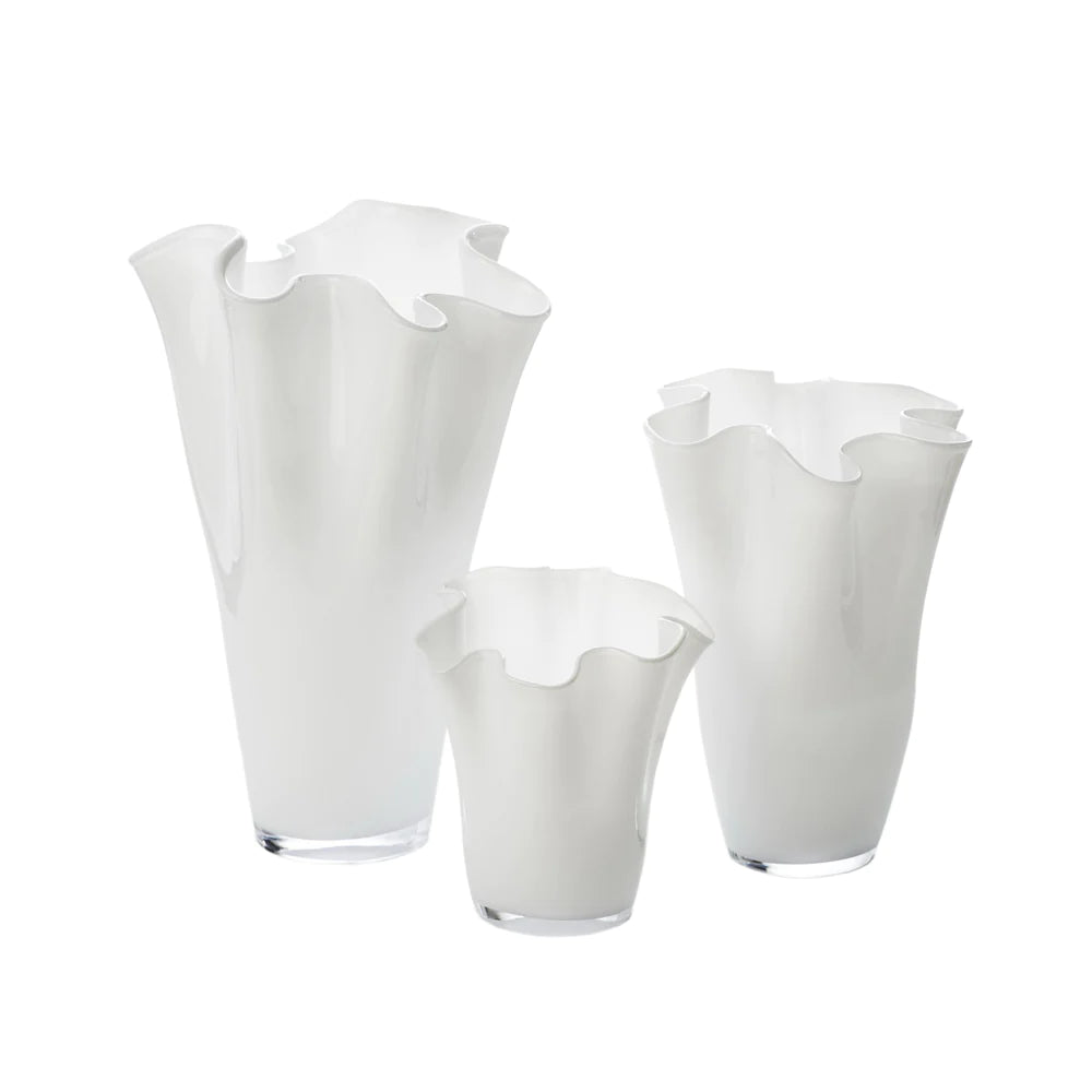 Vase Ruffle White-ABIGAILS-ABIGAILS-164573-VasesS-2-France and Son