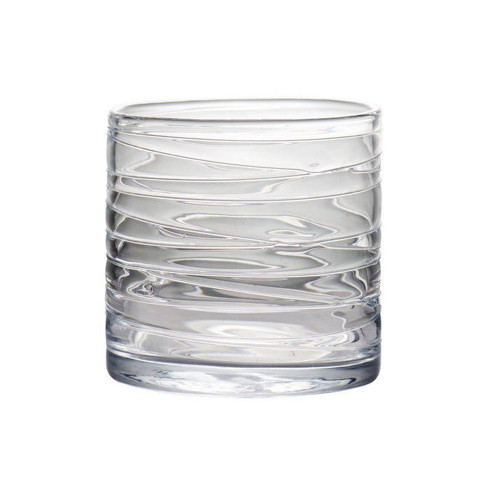 Hurricane LG Clear with swirl-ABIGAILS-ABIGAILS-164582-Candle HoldersS-3-France and Son