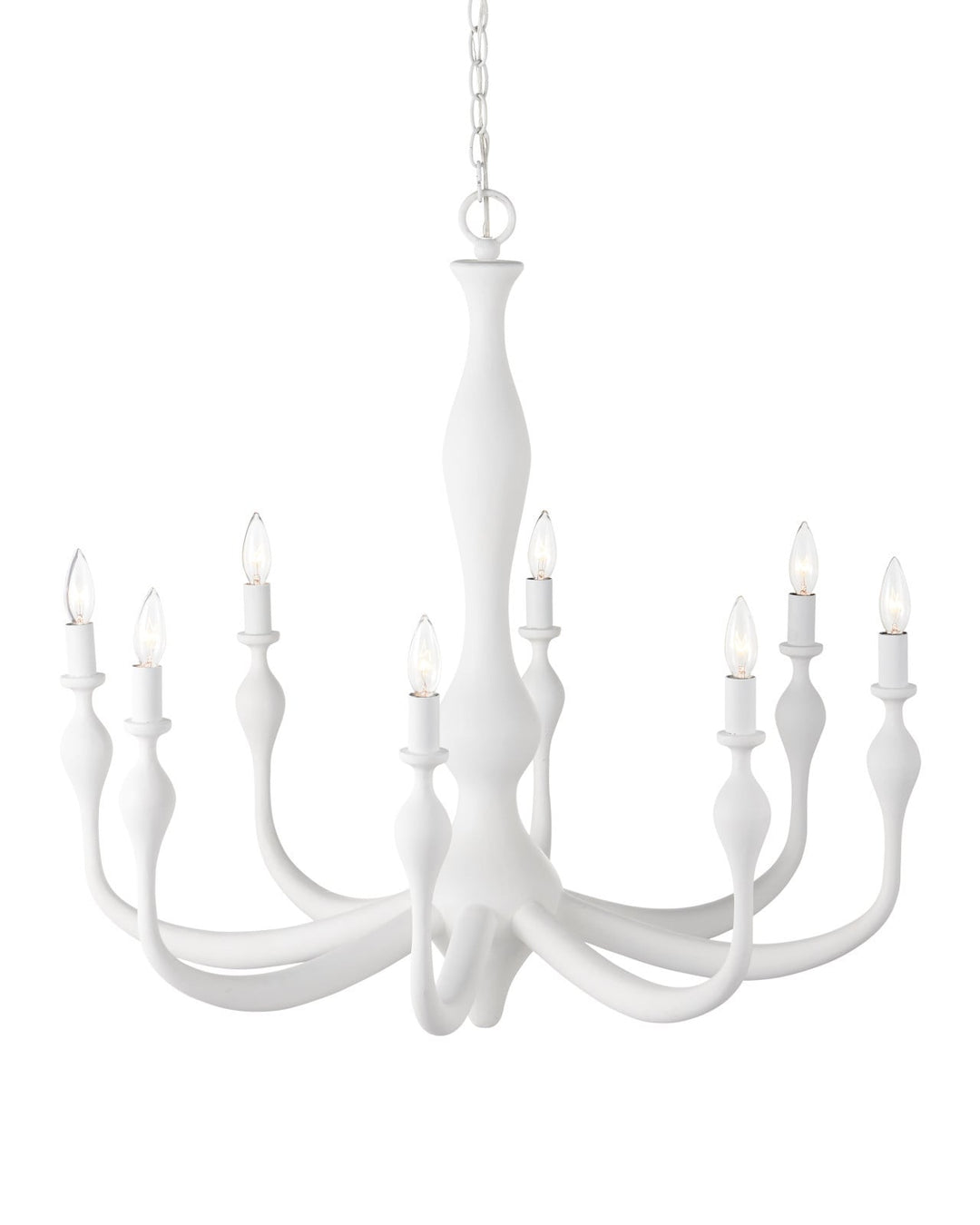 Chandeliers Ludwig White Chandelier