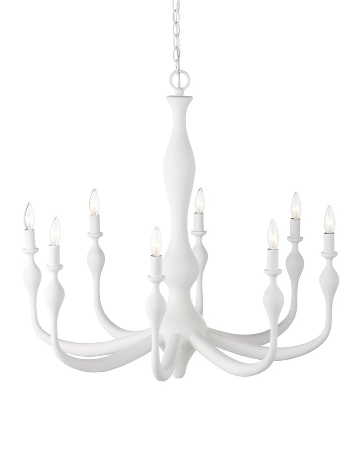 Chandeliers Ludwig White Chandelier