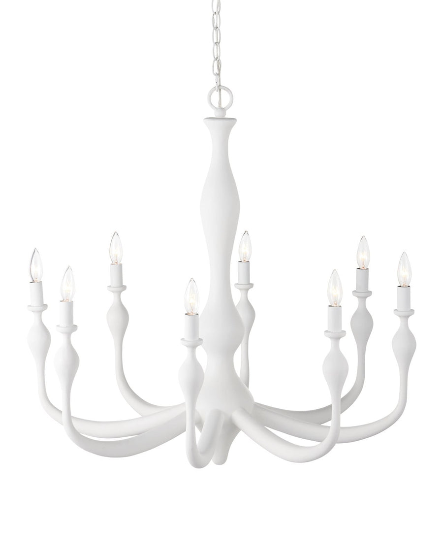 Chandeliers Ludwig White Chandelier
