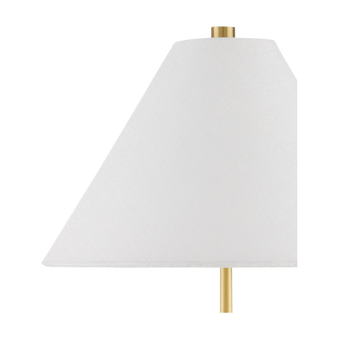 Ippolito Brass Console Lamp