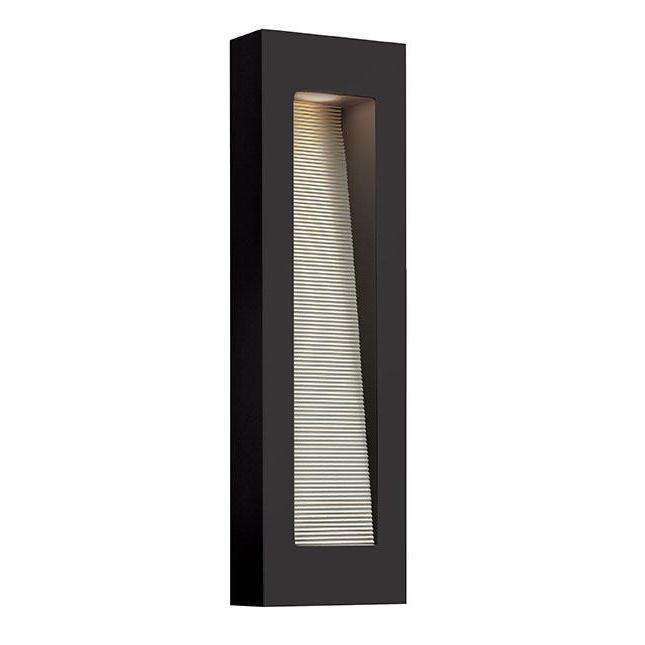 Outdoor Luna Wall Sconce-Hinkley Lighting-HINKLEY-1669SK-LED-Outdoor Wall SconcesSatin Black-LED-2-France and Son
