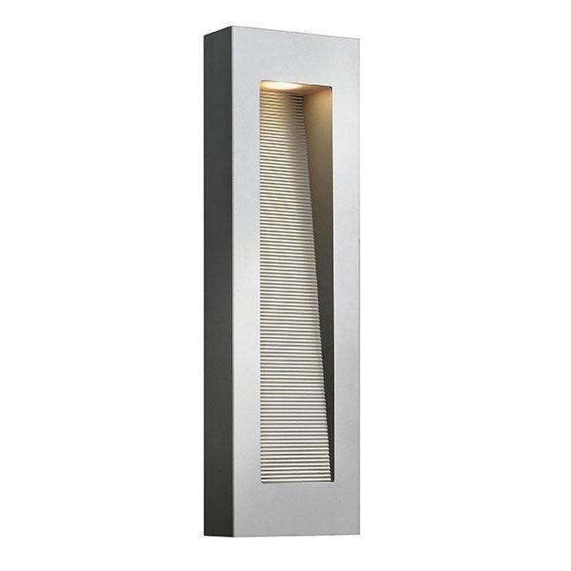 Outdoor Luna Wall Sconce-Hinkley Lighting-HINKLEY-1669TT-LED-Outdoor Wall SconcesTitanium-LED-3-France and Son