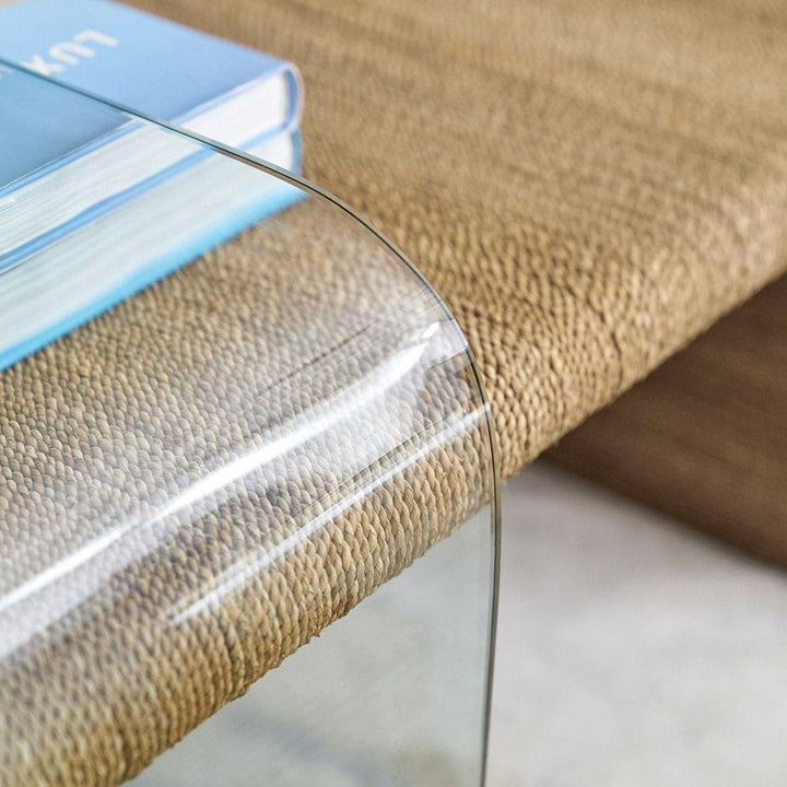 Amani Rope and Glass Cocktail Table-Hooker-HOOKER-1672-80210-80-Coffee Tables-4-France and Son