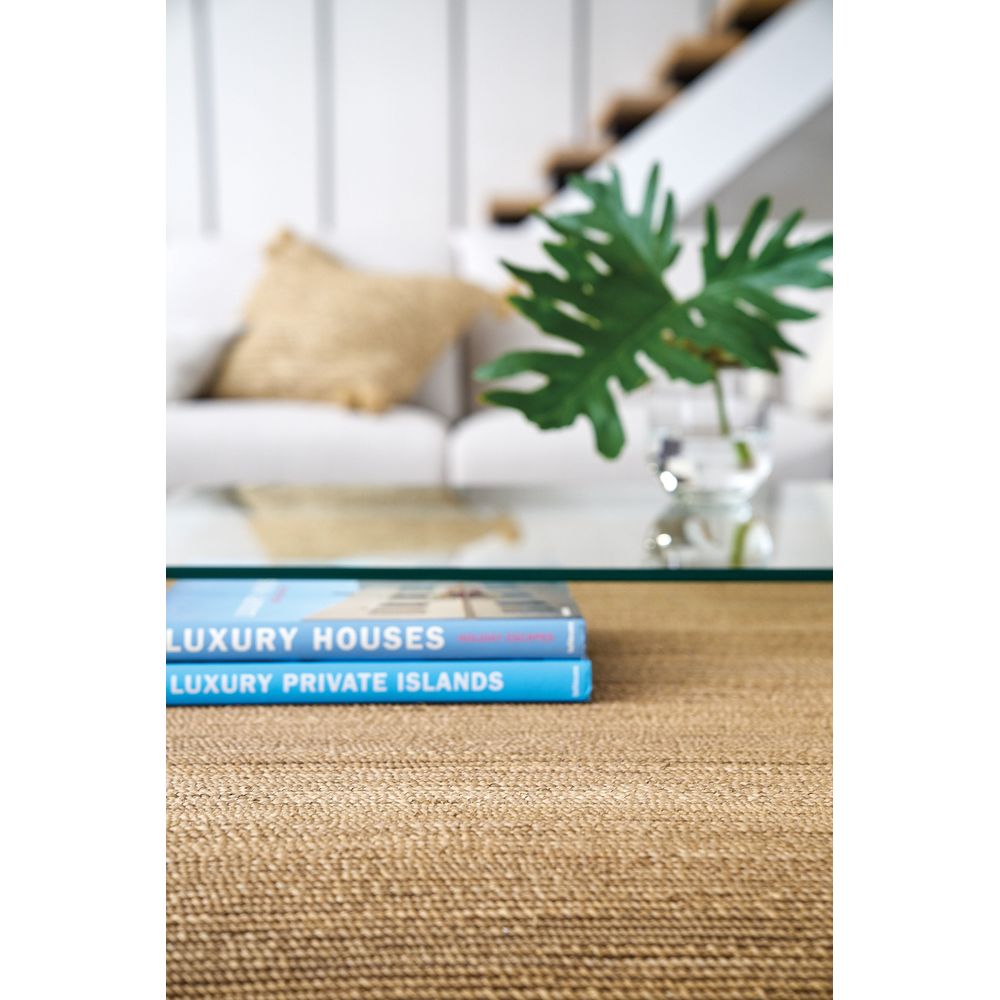 Coffee Tables Amani Rope and Glass Cocktail Table