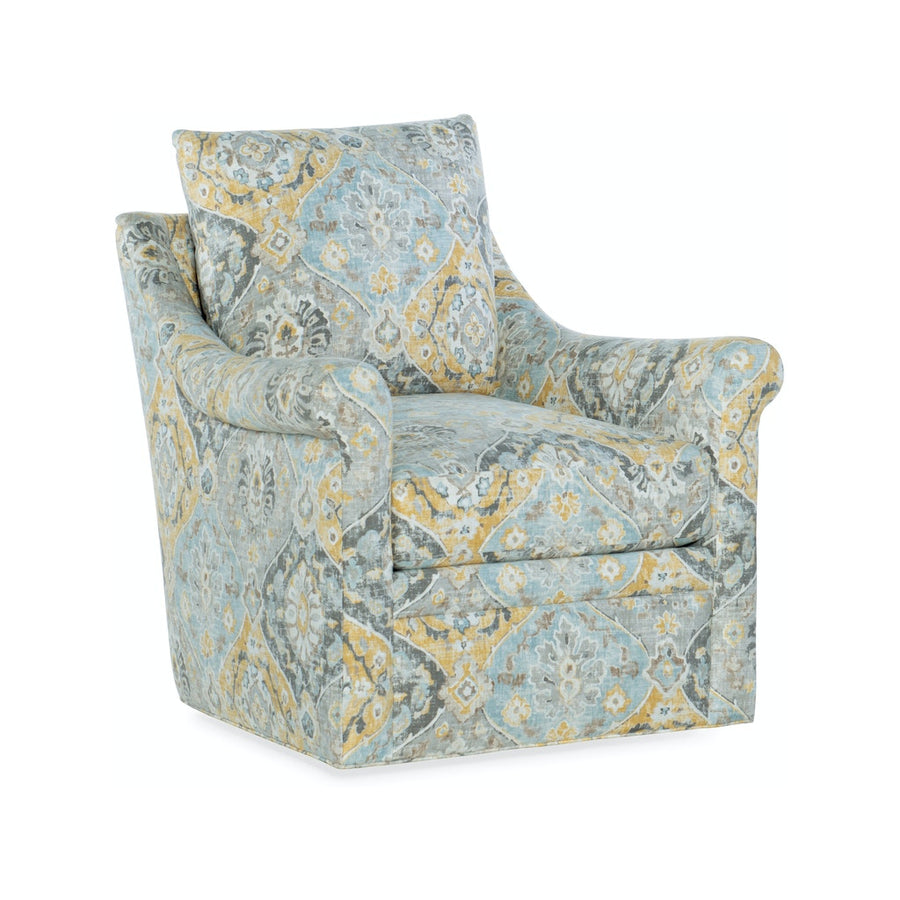 Amari Swivel Chair-Hooker Furniture Custom-HFC-1677-Lounge Chairs-1-France and Son